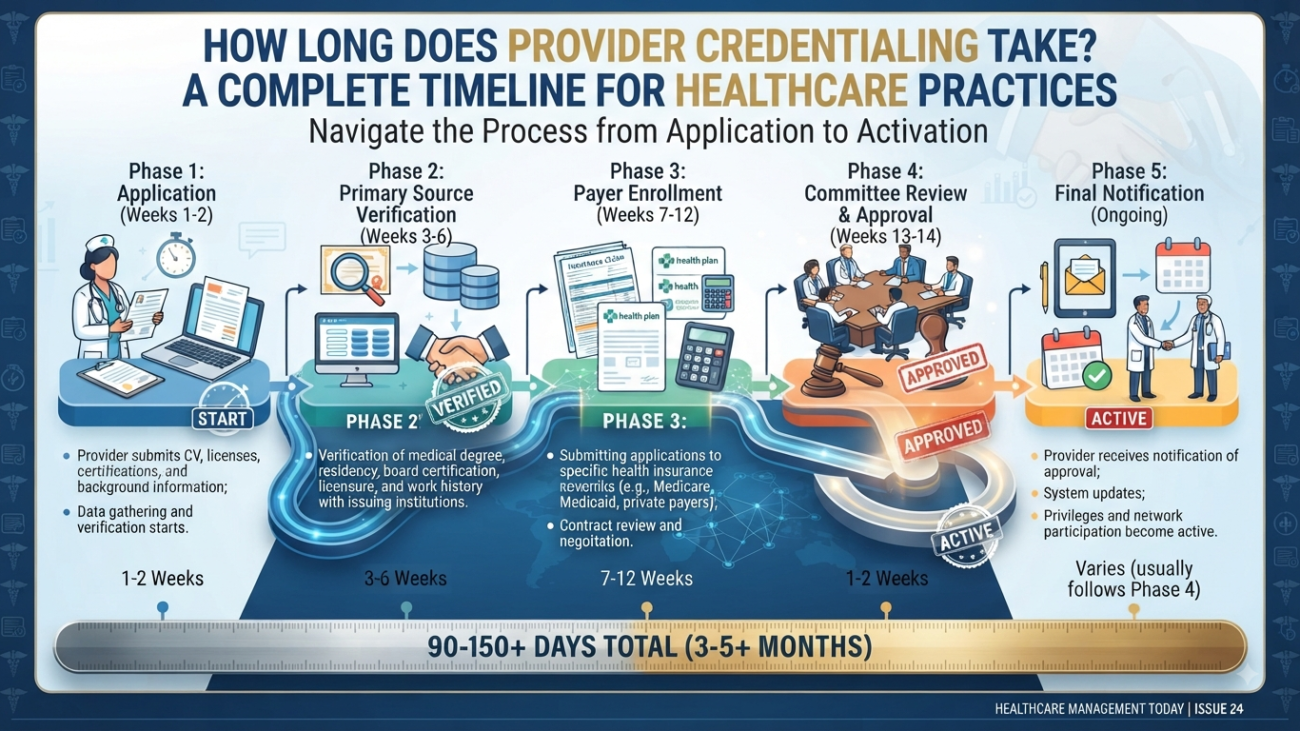 how long does credentialing take
