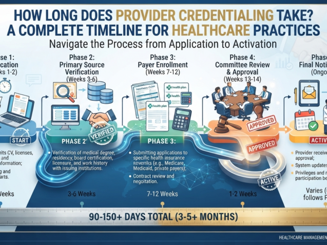 how long does credentialing take